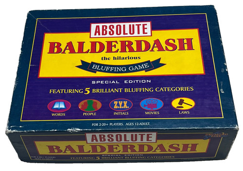 Absolute balderdash game - balderdash,