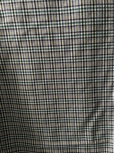 Blue check brand new - check, wool