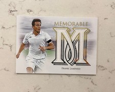 Frank Lampard /20 Patch Futera Unique Collectors Card England Chelsea