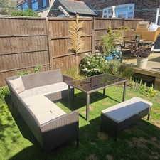 5 Piece Rattan Garden