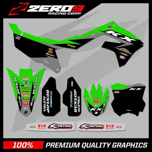 Kawasaki motocross graphics - kawasaki,