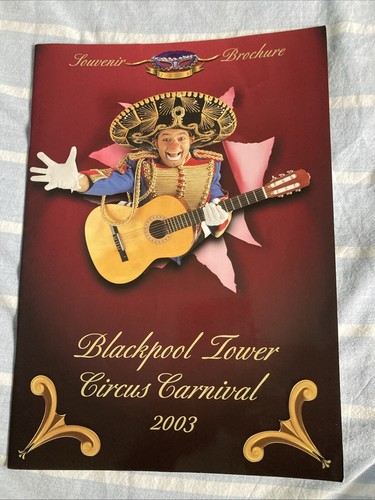 2003 blackpool tower circus - blackpool,
