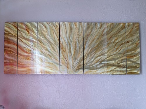 Metal wall art sculpture - wall,