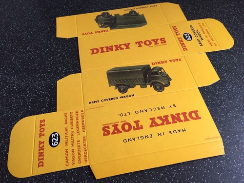 Dinky toys reproduction box - reproduction,