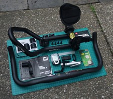 Profile Design Clip-On Aero Bars & Bullhorn Bar + Cateye Dual Wireless computer