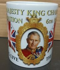 King Charles III coronation mug union