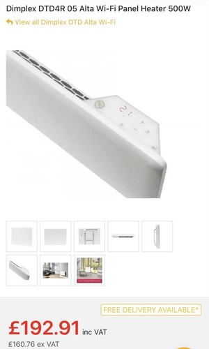 Dimplex alta dtd4r space - dimplex,