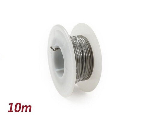 Electric cable grey 85mm - cable, grey,