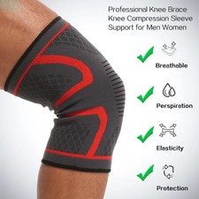 2x Knee Support Compression