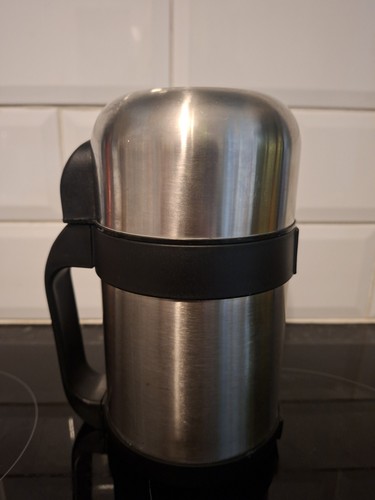 Stainless steel thermos - steel,
