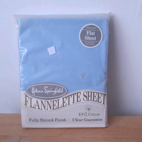 Vintage flannelette sheet - flannelette,