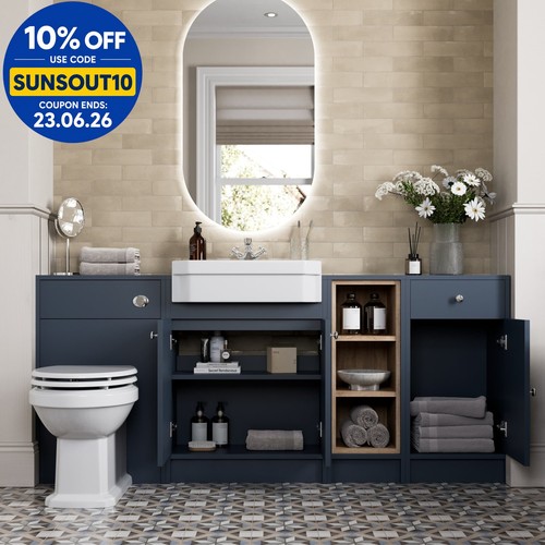1820mm vanity unit back - vanity,