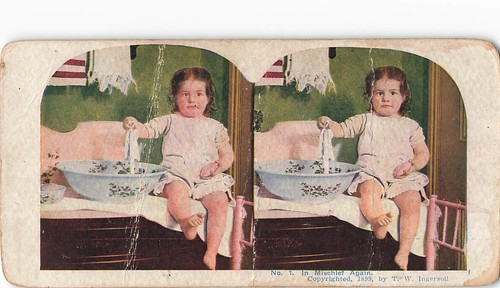 Stereoscopic view card no1 - card, in