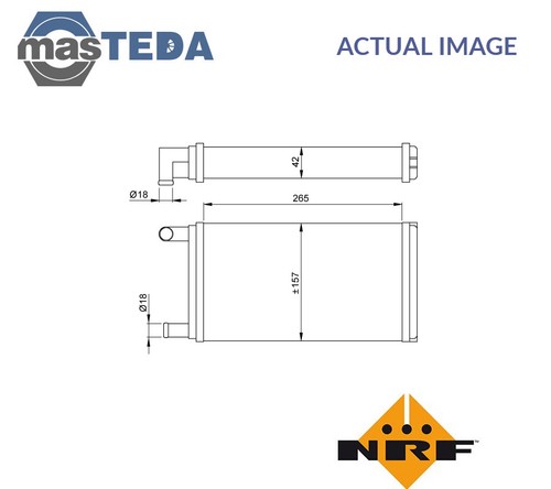 53555 heater radiator - 53555,