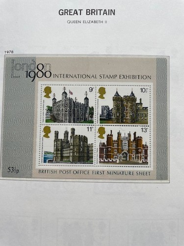 1978 commemorative stamps - gb,
