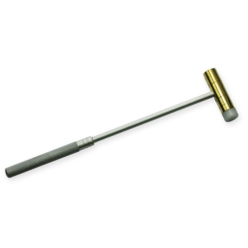 Brass and fibre - brass, hammer