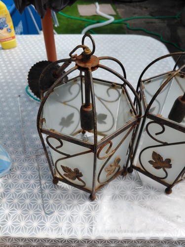 Vintage lampshade frame - lampshade,