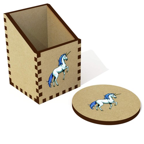 Rearing unicorn desk tidy - unicorn',