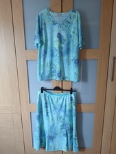 Finn Karelia Ladies 2 Piece Summer Skirt and Top - Size UK 26