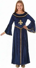 Girls Tudor Costume 7-9 Years
