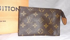 LOUIS VUITTON - MONOGRAM TOILETRY MAKEUP POUCH 15