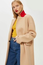 New In TopShop  Relaxed Coat Available Last  Size 10 