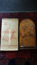 1930'S VINTAGE CORINTHIAN PARLOUR BAGATELLE PINBALL MASTER BOARD DOMINION MODEL