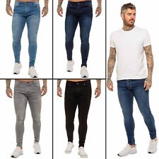 Kruze Mens Jeans Skinny Leg