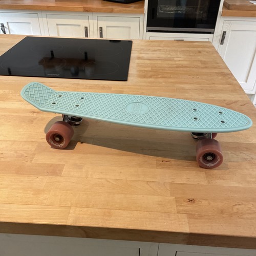 Penny board skateboard teal - skateboard,