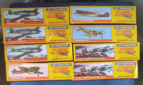 Set eight various jet - of,