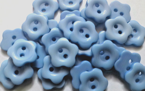 Flower daisy buttons blue - flower,