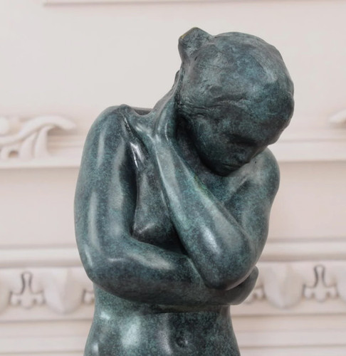 Eve bronze statue - eve,