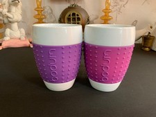 2 x Bodum Pavina White Ceramic