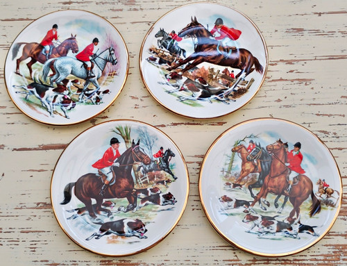 England ceramic hunting - f.w.r.,