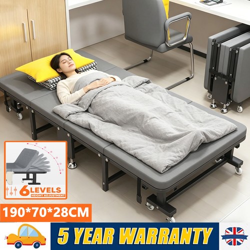 Single foldable folding bed - single, &