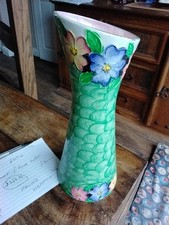 Maling Green Vase Pottery