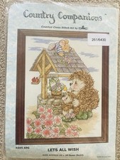 DMC Country Companions Counted Cross Stitch Kit – “Let’s All Wish” 23 x 30.5 cms