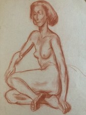 Beautiful Antique Drawing 1945