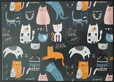 Wrapping Paper - Cartoon Cats
