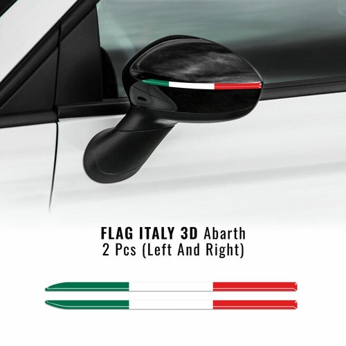 Resin italian flag side - 2x,