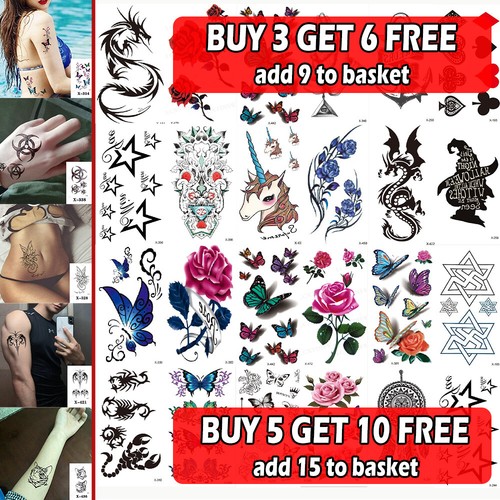 Temporary tattoos realistic - temporary,