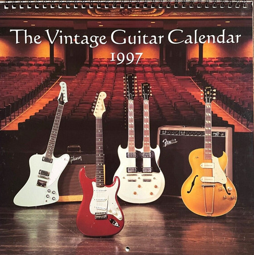 1997 vintage guitar calendar - 1997,