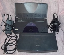 Two Canon BJC-85 Colour Inkjet Printers, used ink cartridges + refills bundle