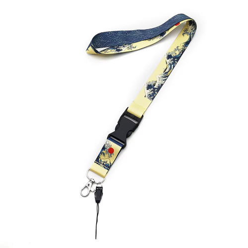 Hokkaido waves keychain nylon - waves,