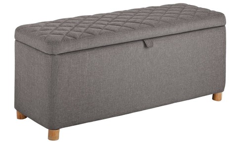 James fabric large ottoman - james,