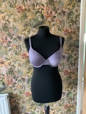 Calvin Klein  Bra 34D Padded Underwired T-shirt Deep Purple