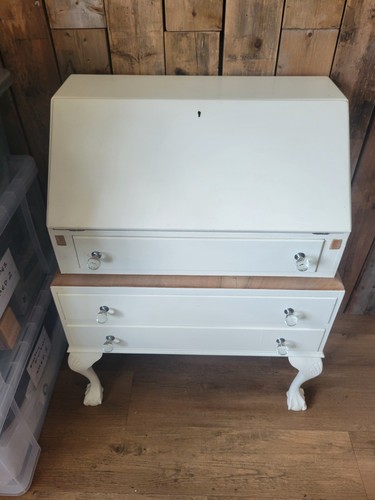 Bureau desk colour cream - bureau, desk.
