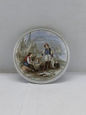 Prattware Pot Lid Mending The