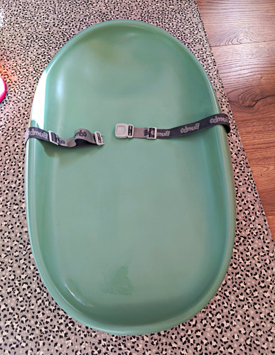 Bumbo green baby changing - changing, mat