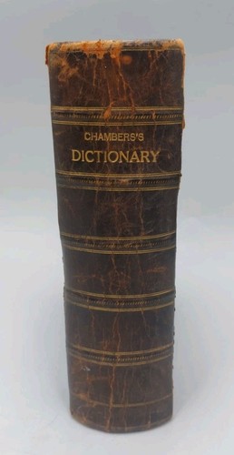 Chambers dictionary vintage - dictionary,